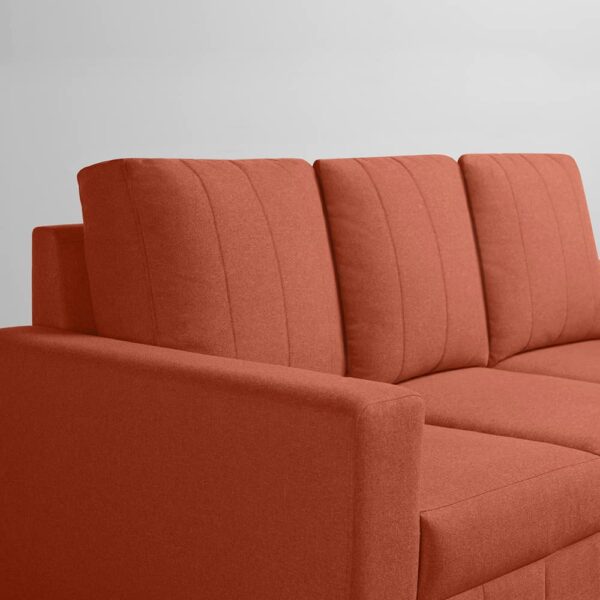 4 Seater Sofa Woody Brown
