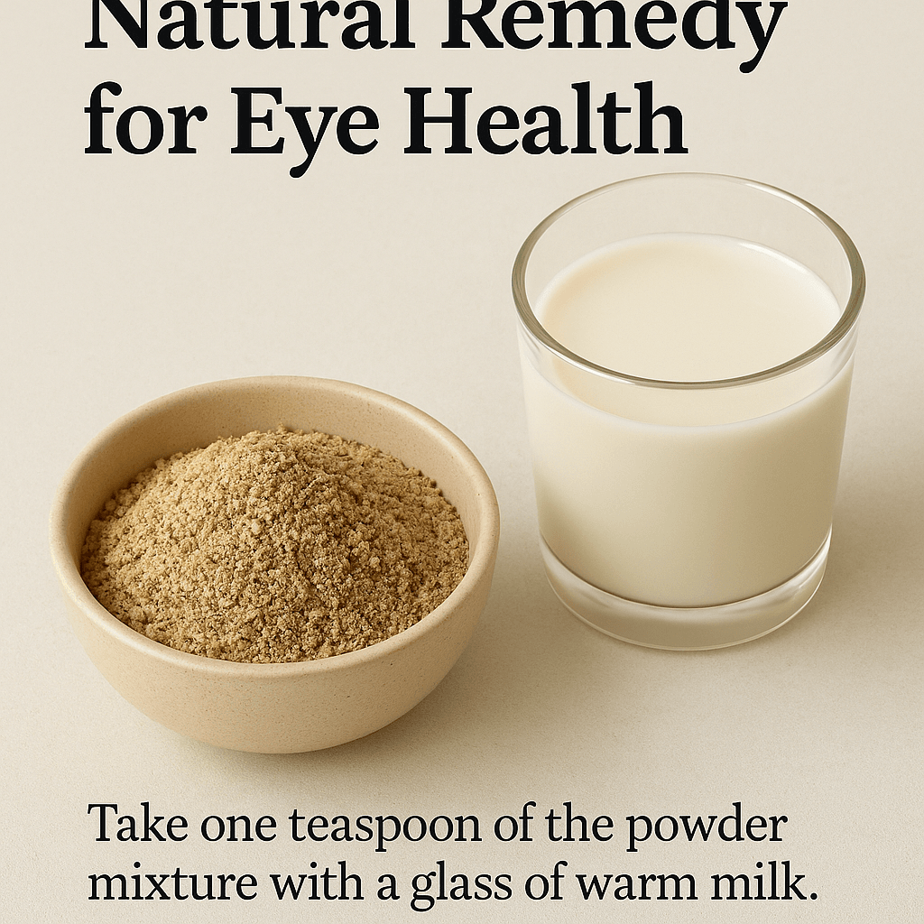 आंखों की रोशनी बढ़ाने का आसान घरेलू उपाय